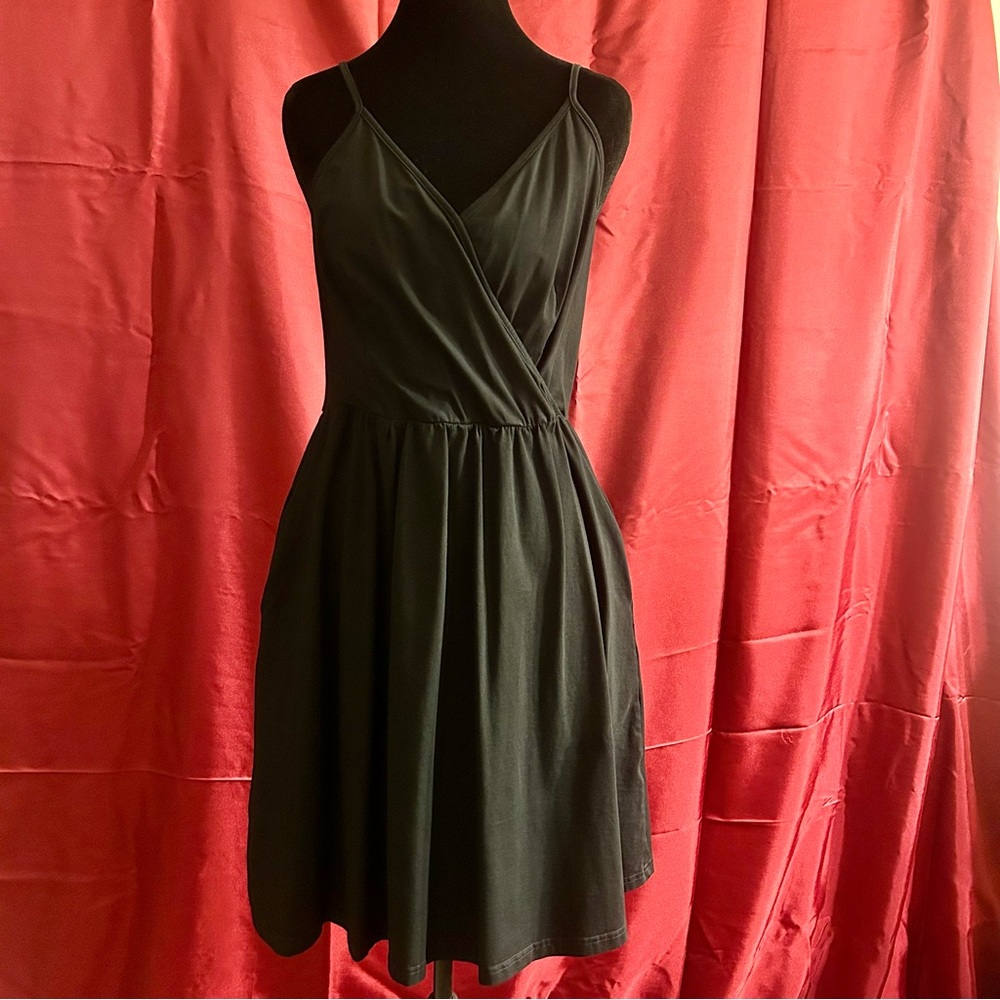 Black Wrap Dress